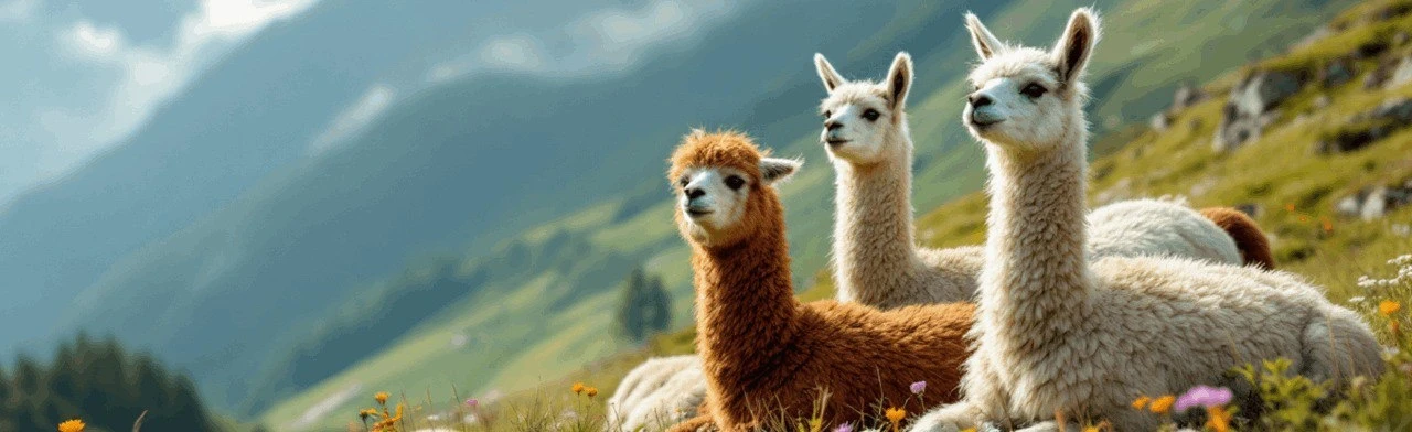 Постер Ферма Альпак