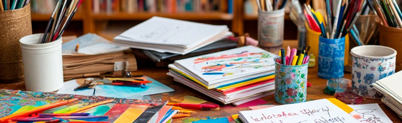 Постер Мастер-класс: Творчество в Ухтостровской библиотеке в Архангельске