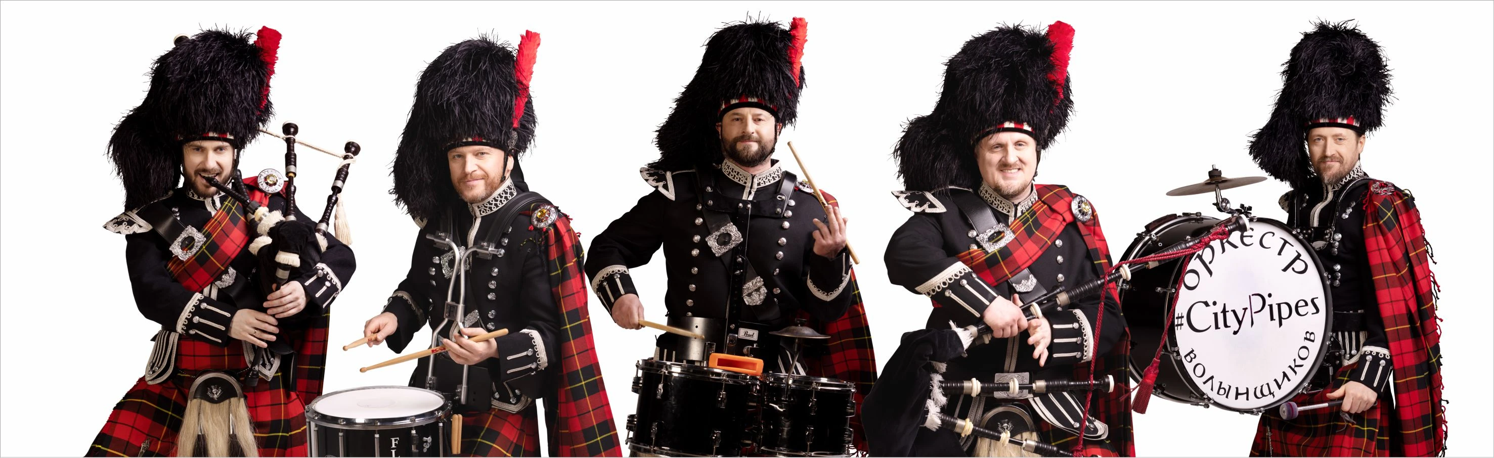 Постер Оркестр волынщиков City Pipes