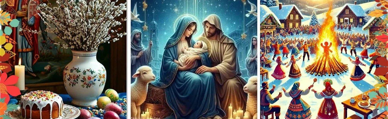 Постер Народные праздники русских традиций. Познавательная программа в Астрахани