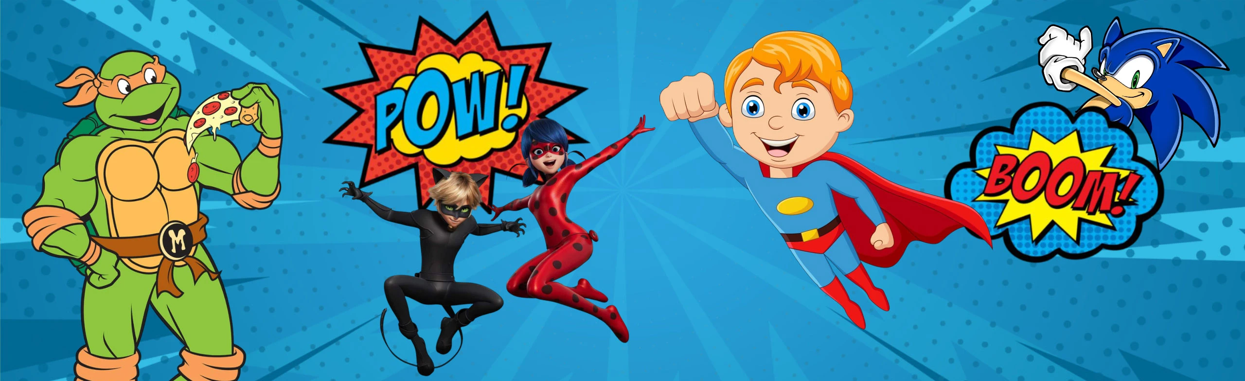 Постер Супергеройская вечеринка! в Астрахани