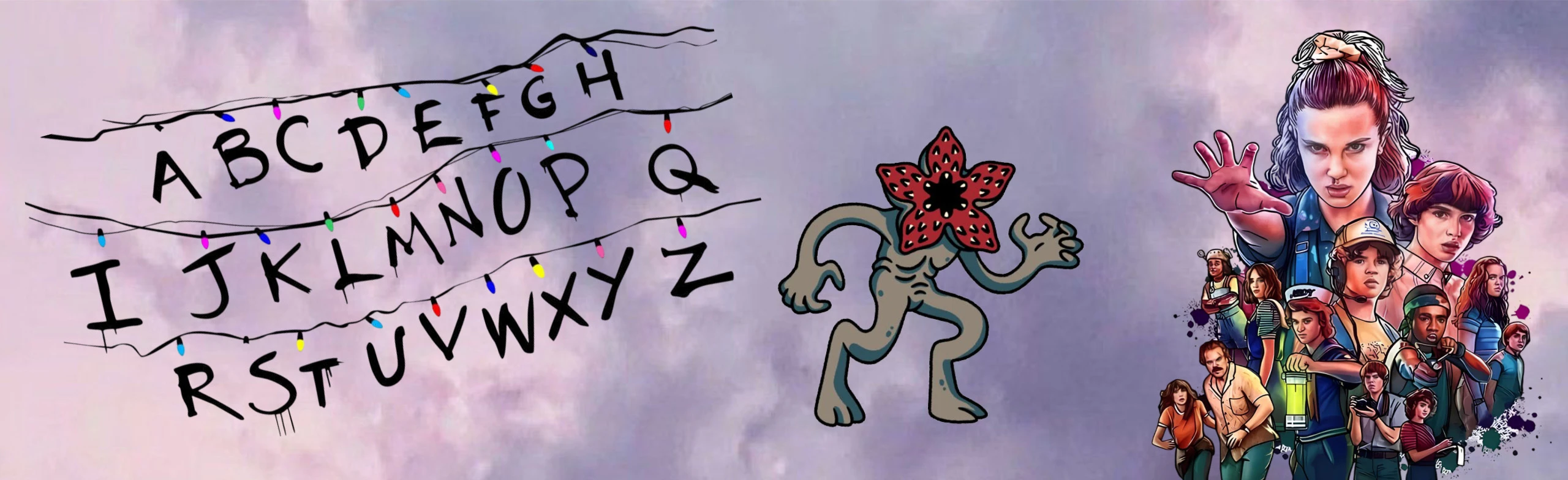 Постер Крутая вечеринка в стиле любимого сериала "Очень Странные дела" в Астрахани