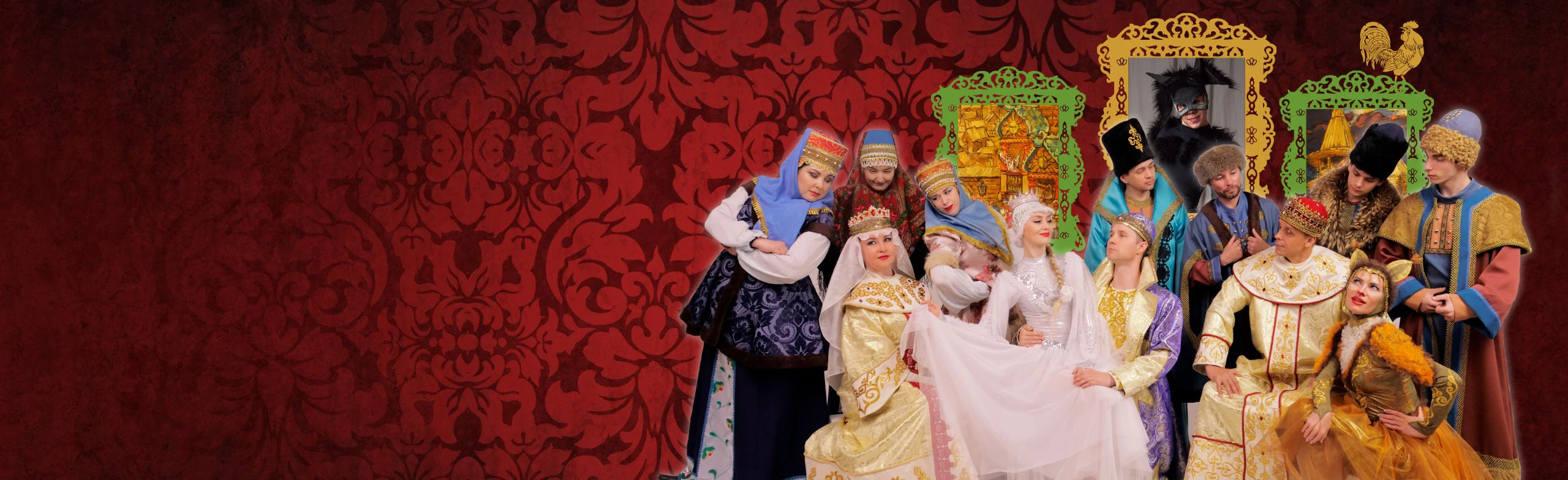 Постер Сказка о купце Кузьме Остолопе и работнике его Балде! Музыкальный спектакль в Астрахани