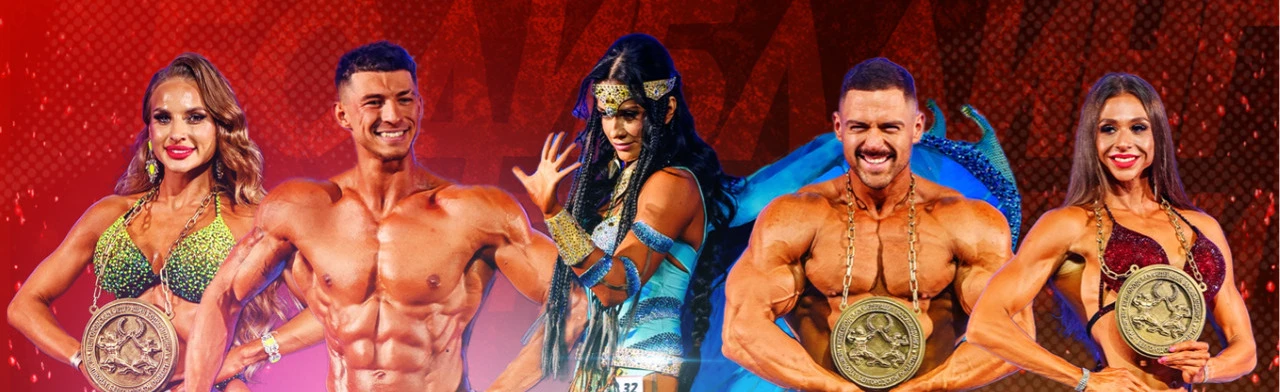 Постер Открытый кубок Белгородской области по бодибилдингу и фитнес бикини в Белгороде