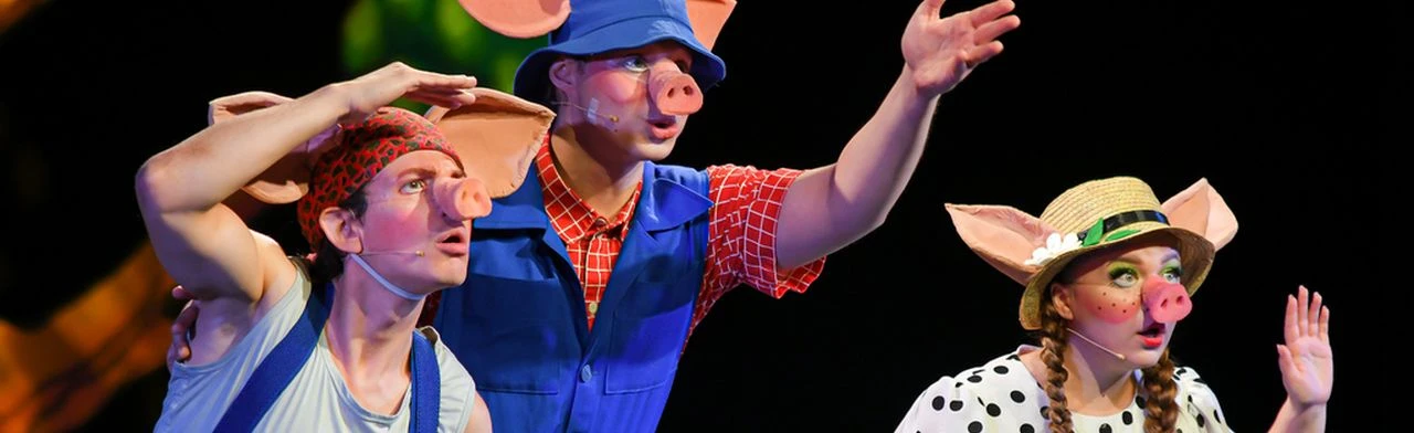 Постер Три поросенка