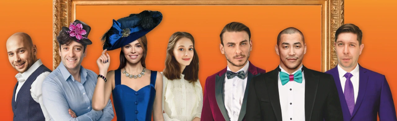 Постер Тетка, деньги, два осла