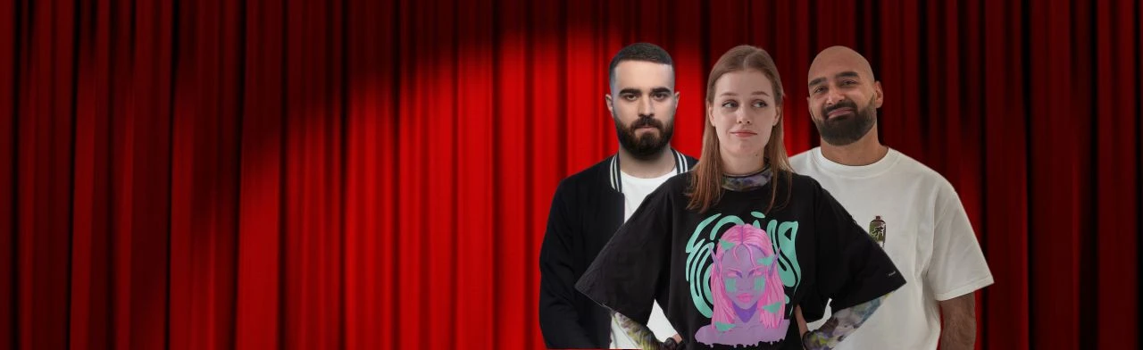 Постер Стендап Урал Тур. Эд Авдали, Полина Гугунава, Автандил Георгобиани в Челябинске