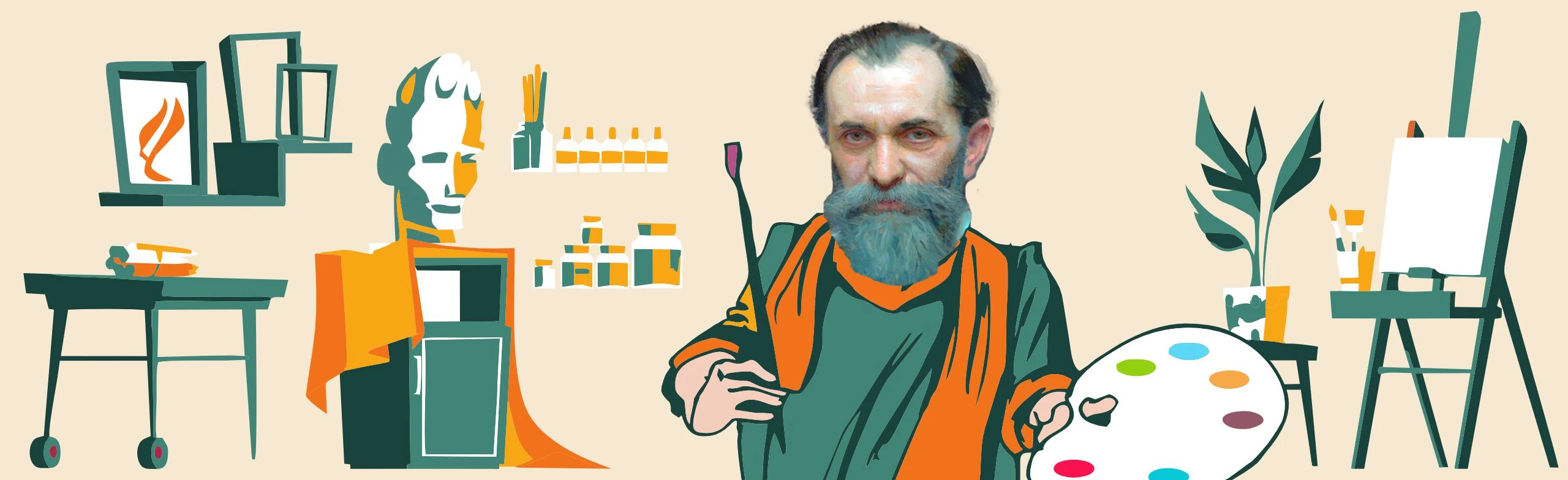 Постер Василий Перов. XXI век. Интерактивная лекция в Екатеринбурге