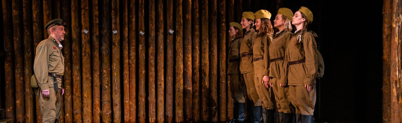 Постер А зори здесь тихие в Екатеринбурге