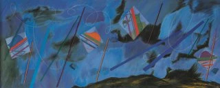 Постер Выставка неофициального искусства Свердловска, Ленинграда, Москвы и Одессы в Екатеринбурге