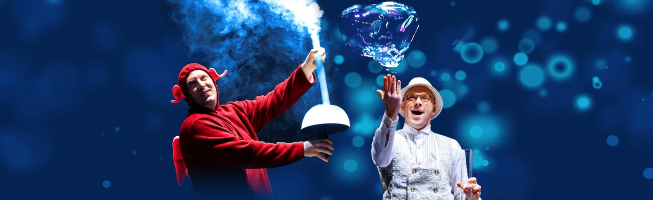 Постер Испанский театр мыльных пузырей CLINC (Порт-Авентура) в Екатеринбурге