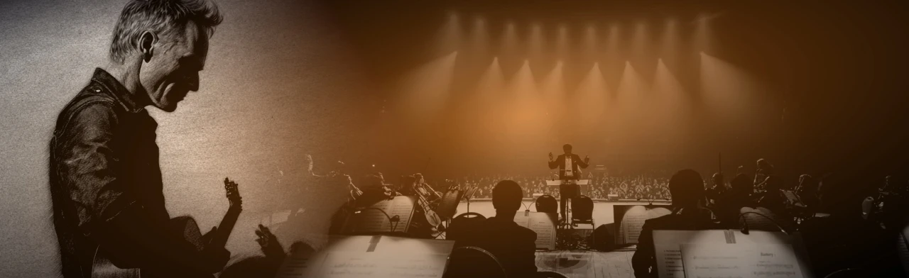 Постер ХИТЫ STING С СИМФОНИЧЕСКИМ ОРКЕСТРОМ "DESERT ROSE SYMPHONY" в Екатеринбурге