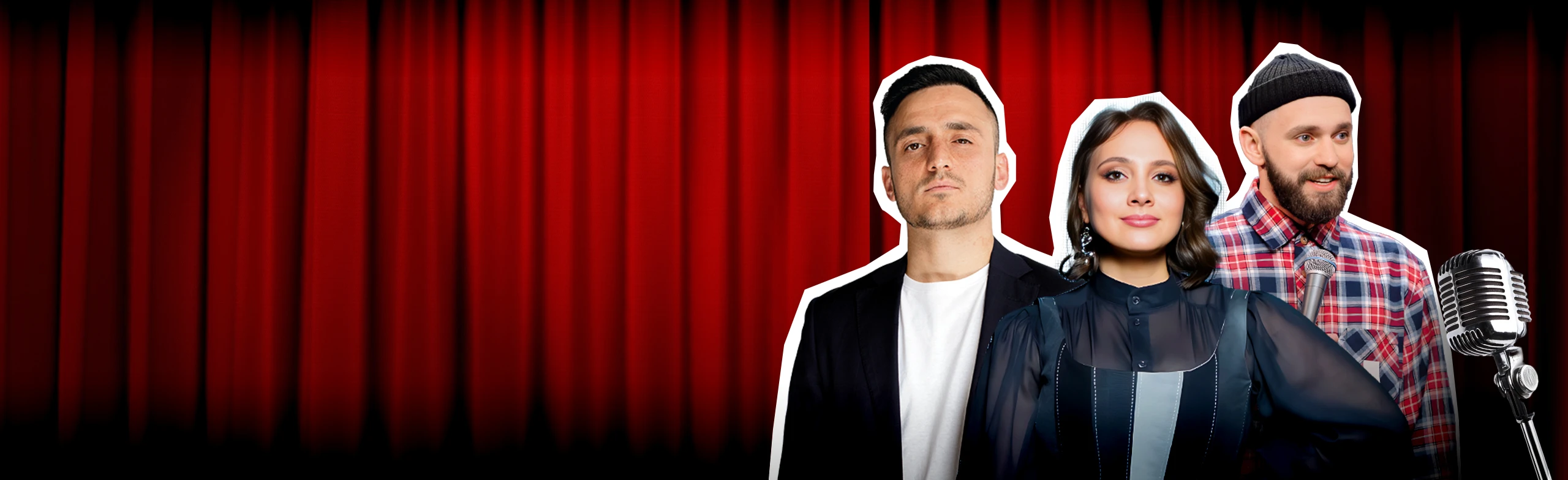 Постер STAND UP: Самвел Гиновян, Лилия Аверина, Пётр Евдокимов в Екатеринбурге