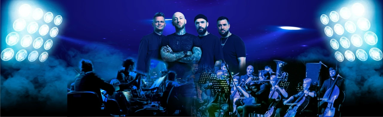 Постер ЛЕГЕНДАРНЫЕ ХИТЫ QUEEN & SCORPIONS С СИМФОНИЧЕСКИМ ОРКЕСТРОМ в Екатеринбурге