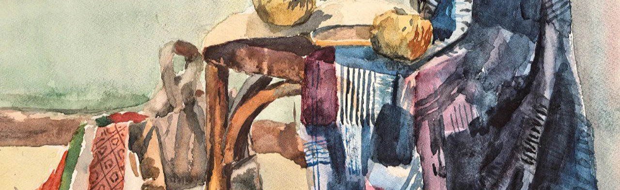 Постер Акварельные мотивы. Выставка в Екатеринбурге