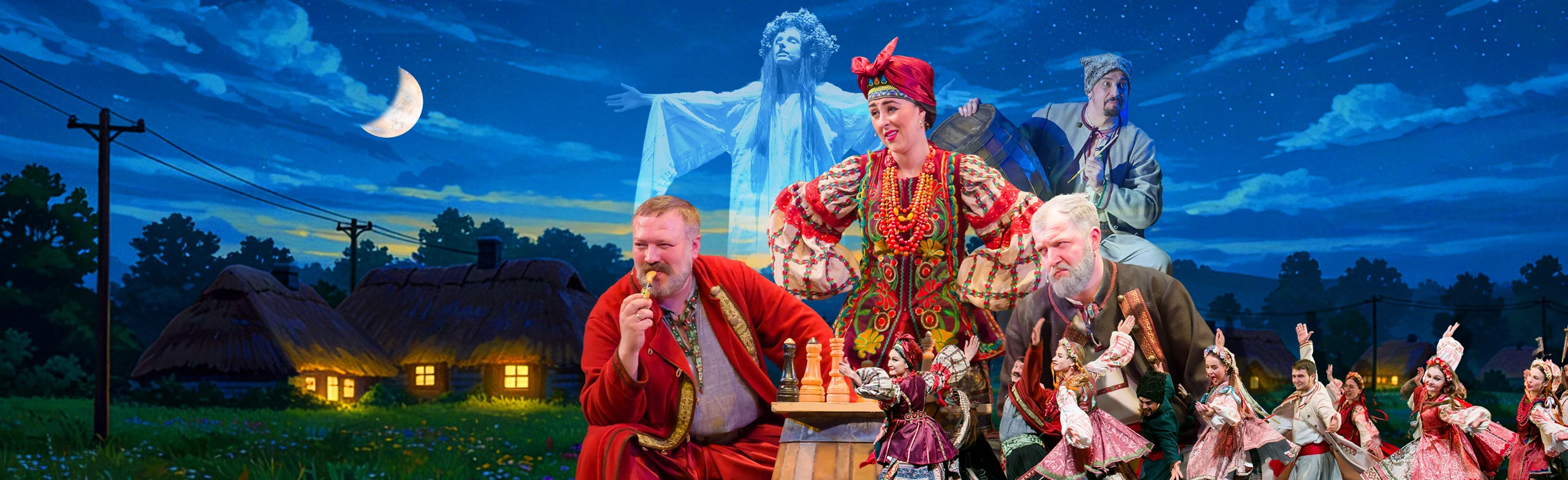 Постер Мистическое действо "Майская ночь" в Геленджике