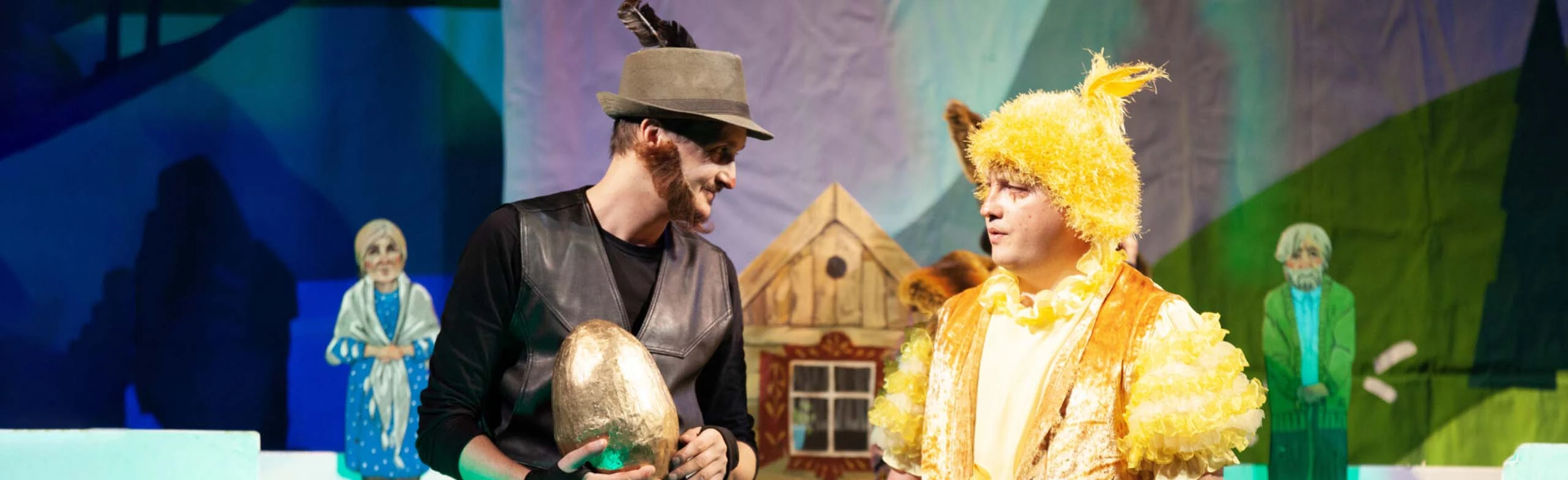 Постер Золотой цыпленок