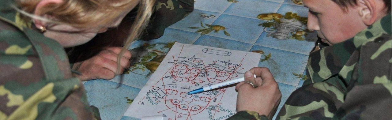 Постер На страже родного Отечества. Интеллектуальная квест - игра