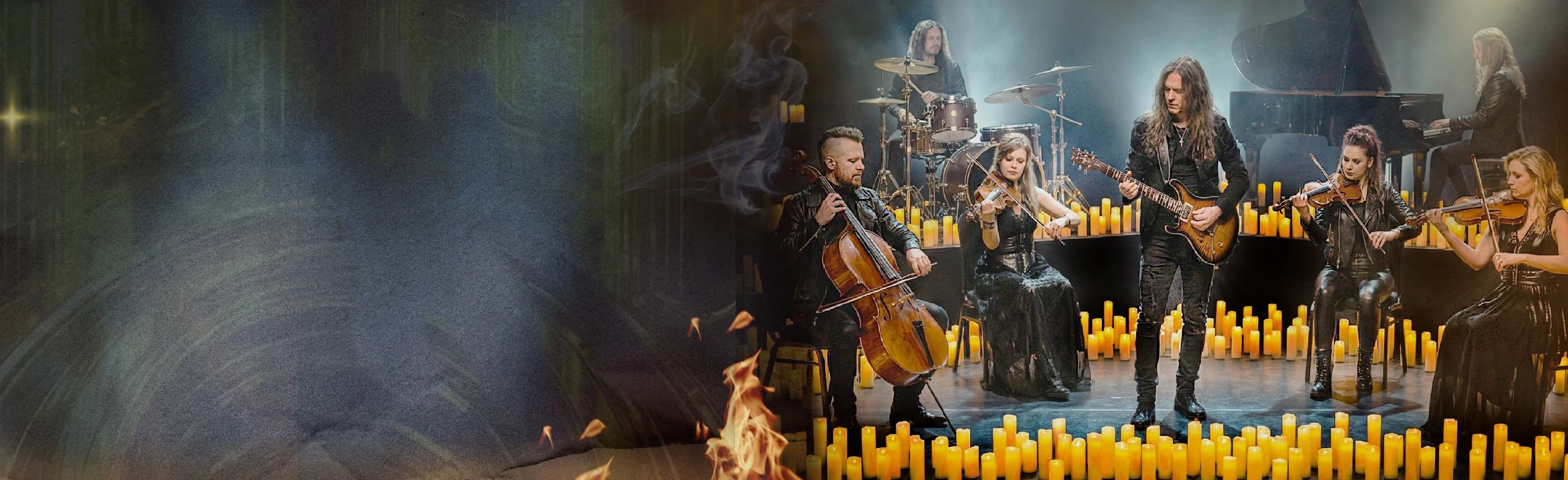 Постер Мировые рок-хиты в сиянии тысячи свечей в Иваново