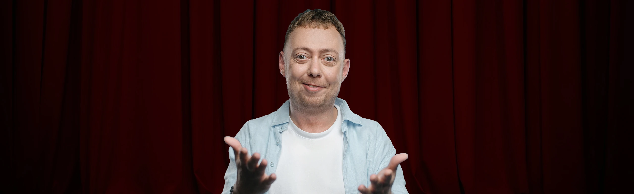 Постер Нидаль Абу-Газале. Stand Up