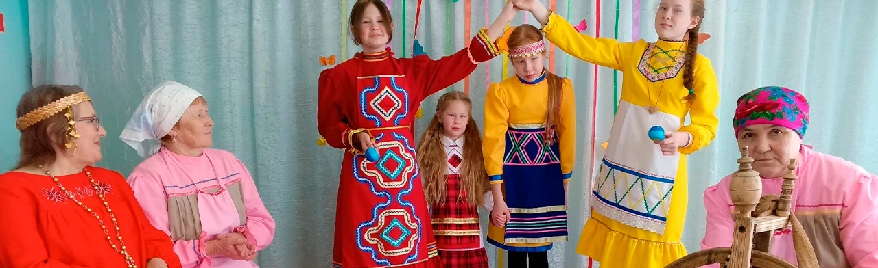 Постер Фольклор - душа народа. Творческая встреча в Ижевске