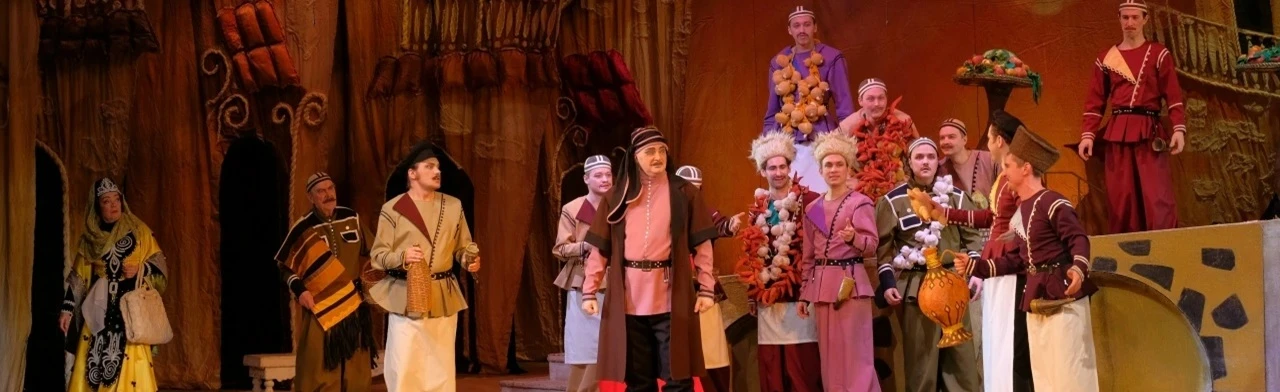 Постер Проделки ханумы. Музыкальная комедия