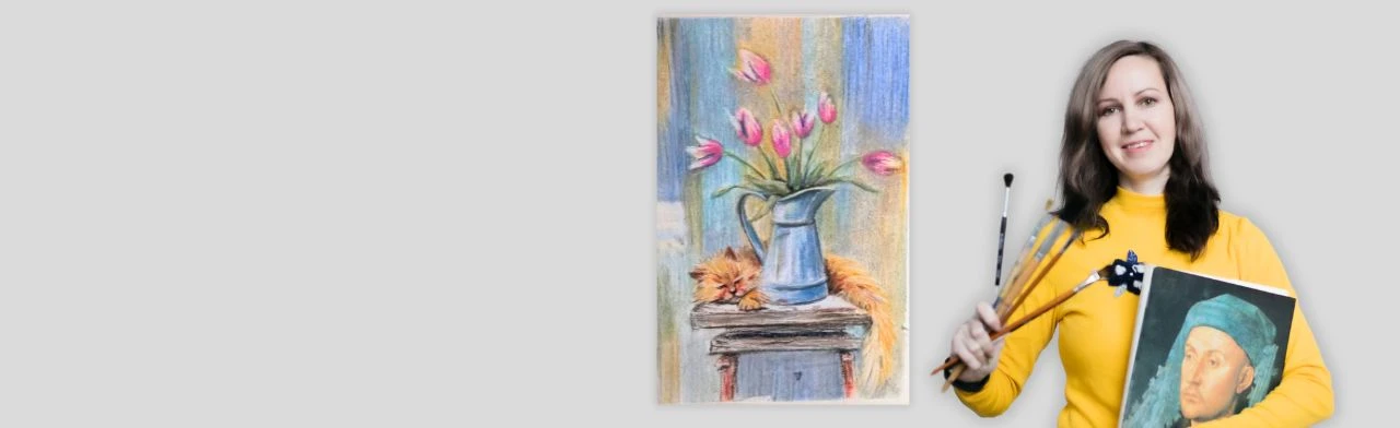 Постер Мастер-класс по сухой пастели Марины Савчук в Кемерове