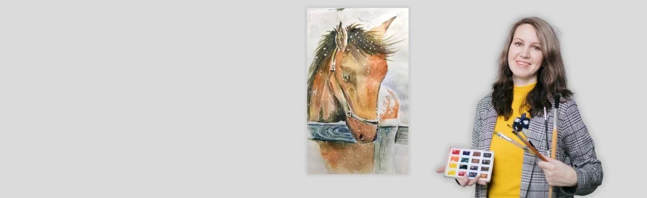 Постер Мастер-класс по акварели Марины Савчук в Кемерове