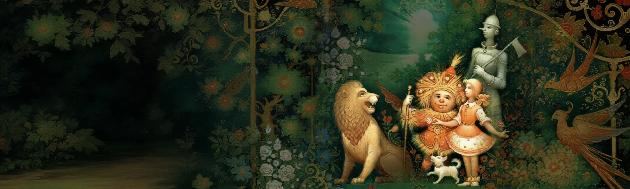 Постер Волшебник Изумрудного города