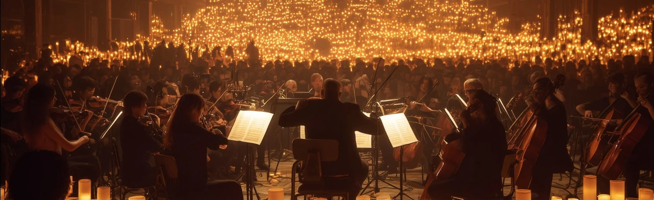 Постер Оркестр Cagmo: Рок-Симфония при свечах в Краснодаре