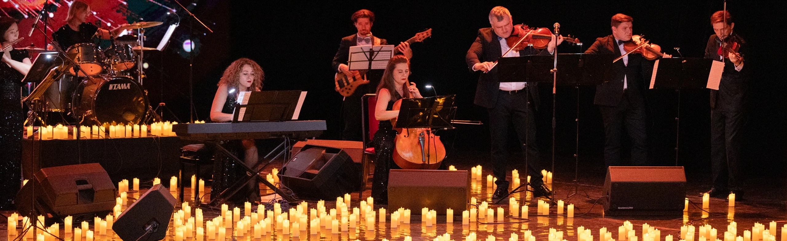 Постер Любимые саундтреки великих композиторов в сиянии свечей в Краснодаре
