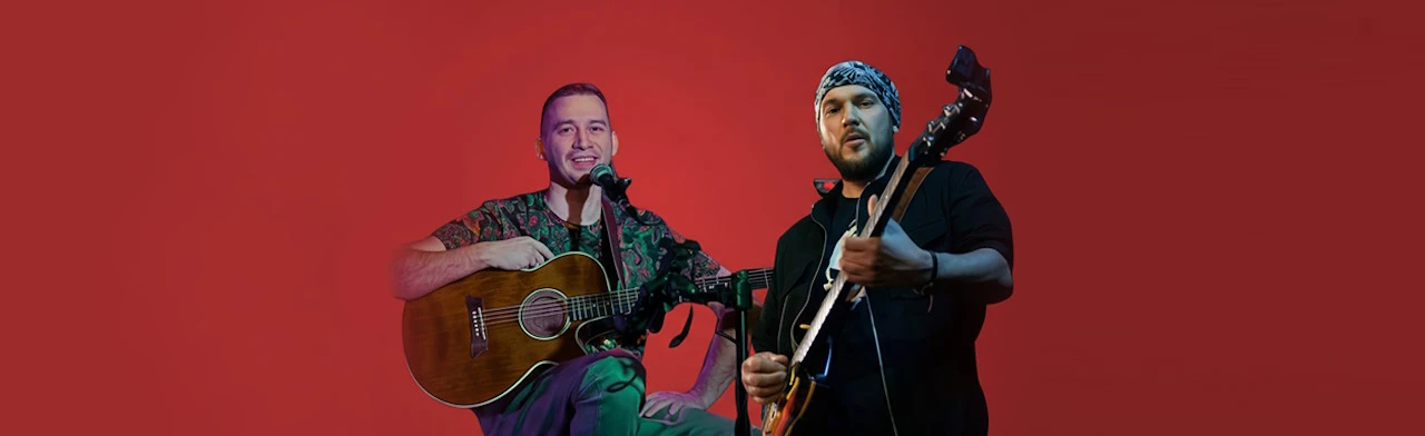 Постер Акустический дуэт: Александр Пронин / Сергей Лебедев в Красноярске