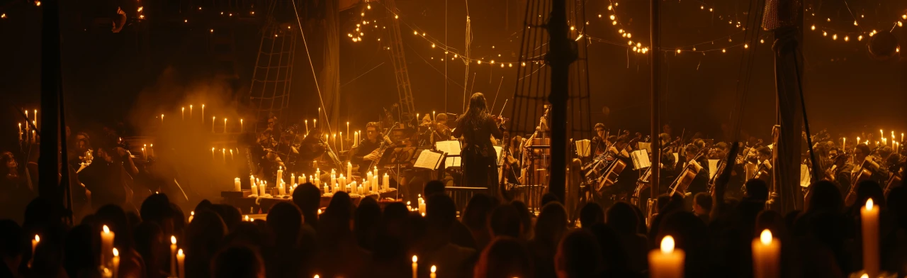 Постер Оркестр Cagmo: Саундтреки Ханса Циммера при свечах в Красноярске