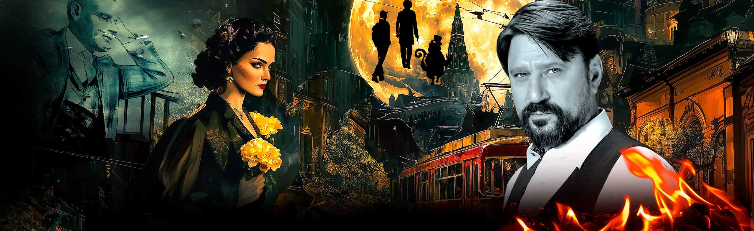 Постер Мастер и Маргарита в Красноярске