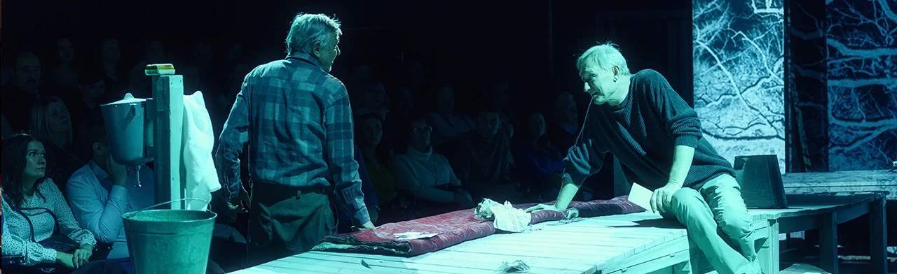 Постер Тихий шорох уходящих шагов