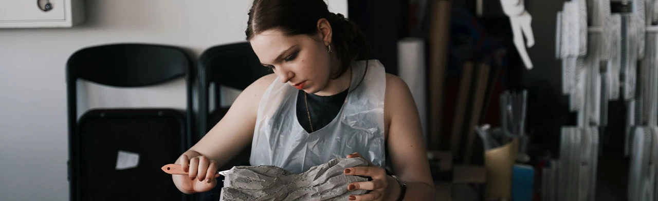 Постер Скульптурные формы: гипс. Образовательный курс