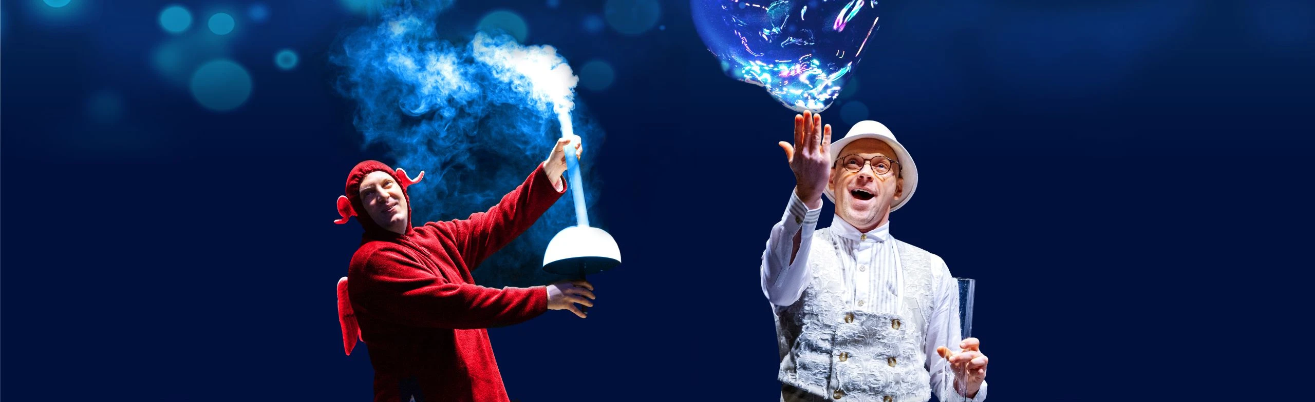 Постер CLINC! Легендарное шоу мыльных пузырей (Испания, Порт Авентура) в Красноярске