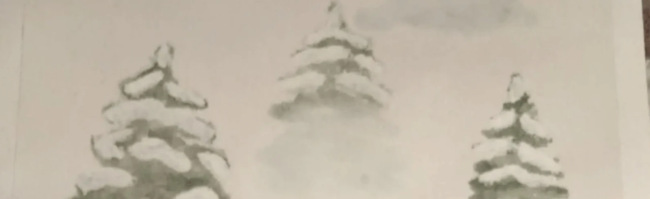 Постер Выставка «Зимний пейзаж» в Махачкале