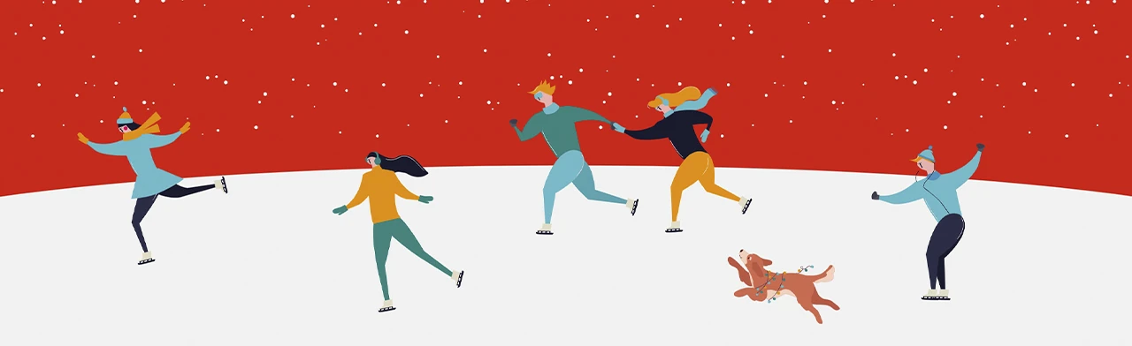 Постер Зимний праздник жизни на льду!