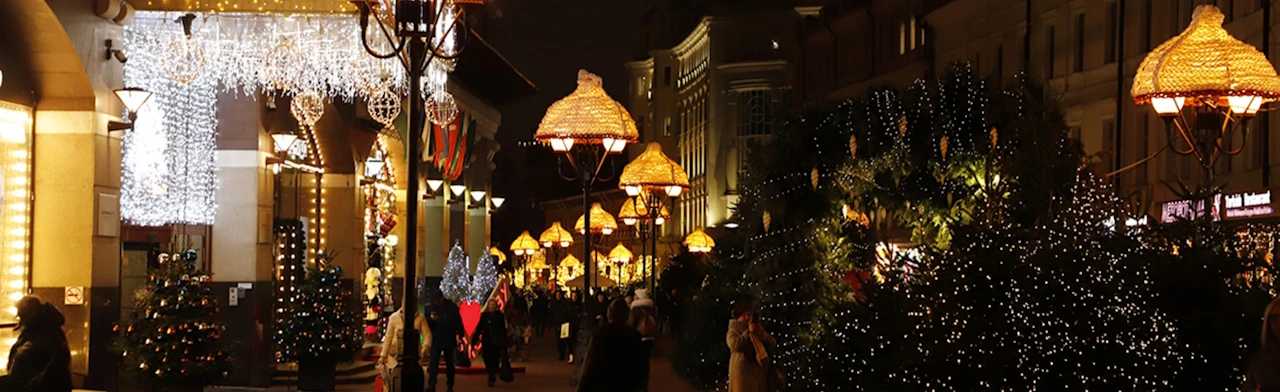 Постер Старый Арбат — прогулка по русскому Монмартру