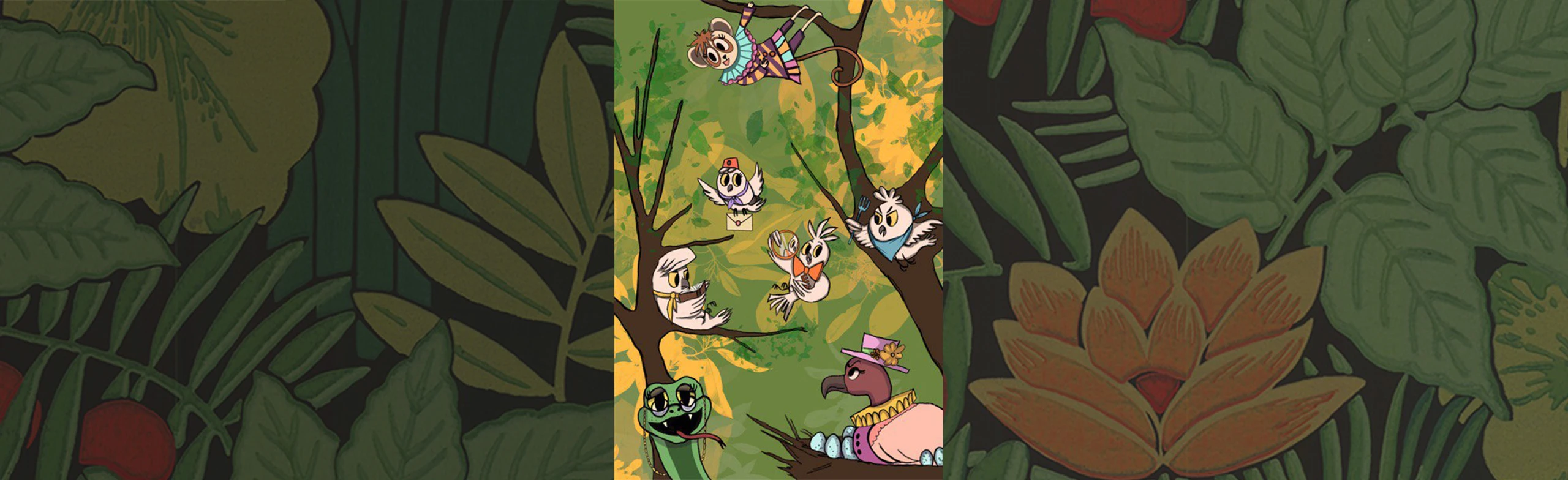 Постер Попугайская история