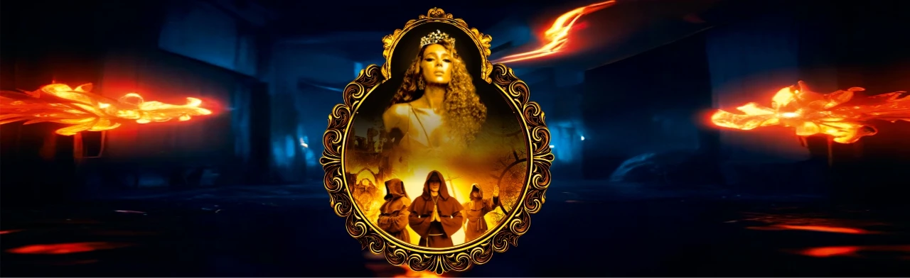 Постер «Mirror of Enigma» Легендарные хиты Enigma, Sandra, Gregorian