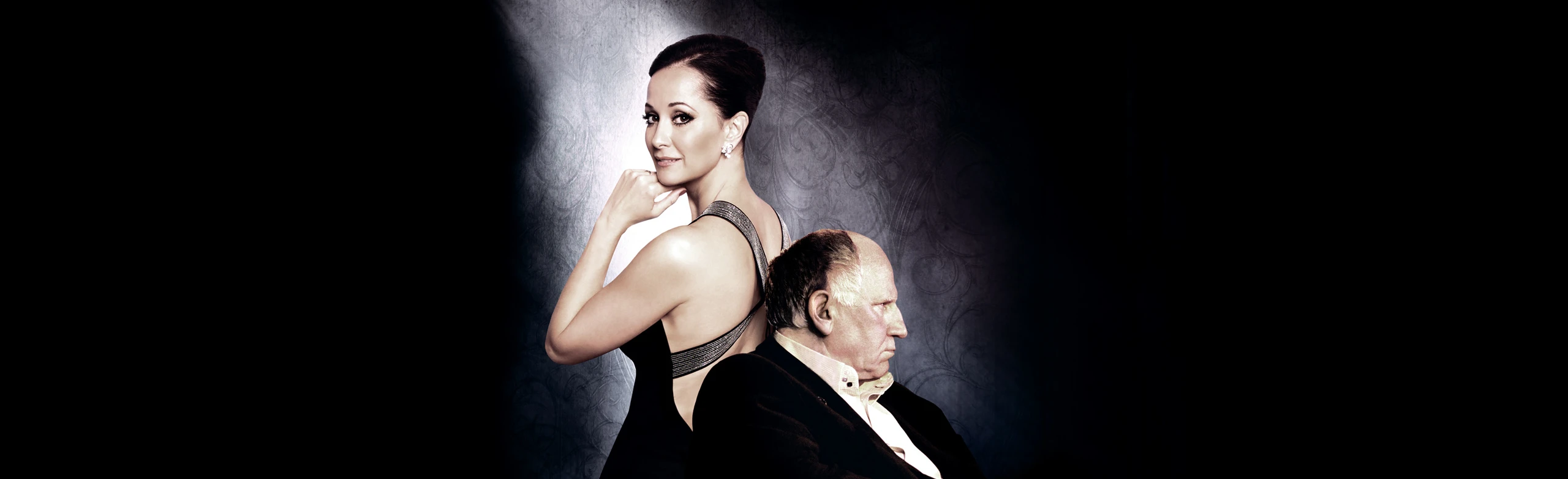 Постер Валерий Баринов и Ольга Кабо. Спектакль «Ты не становишься воспоминаньем»