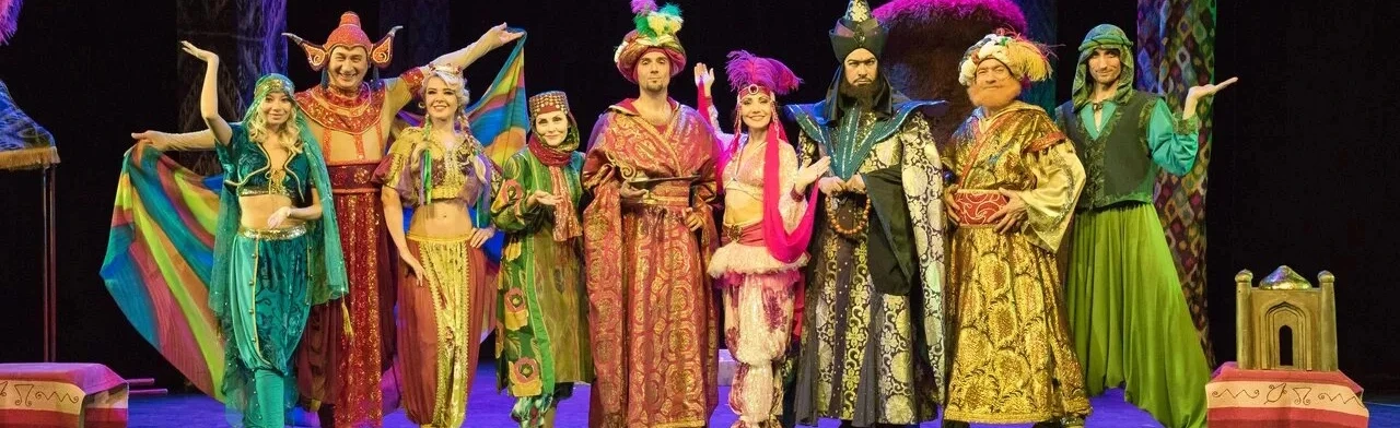 Постер Волшебная лампа Аладдина