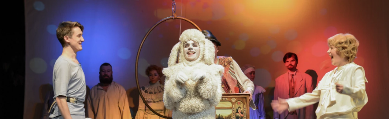 Постер Белый пудель