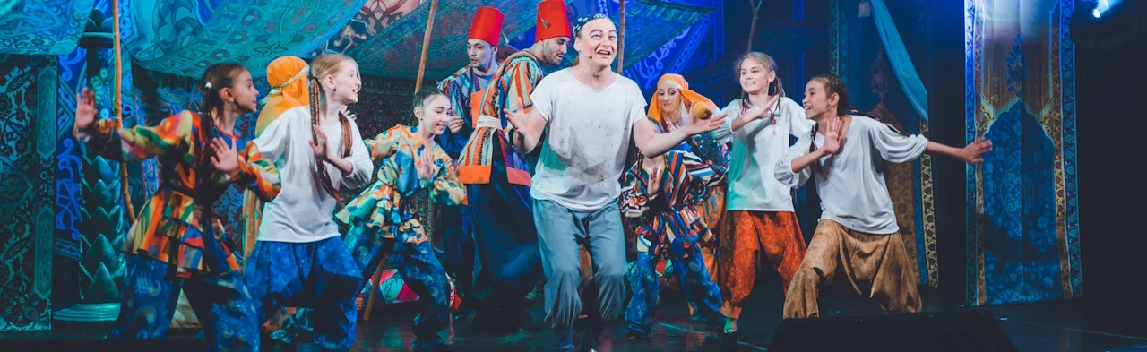 Постер Волшебная лампа Аладдина