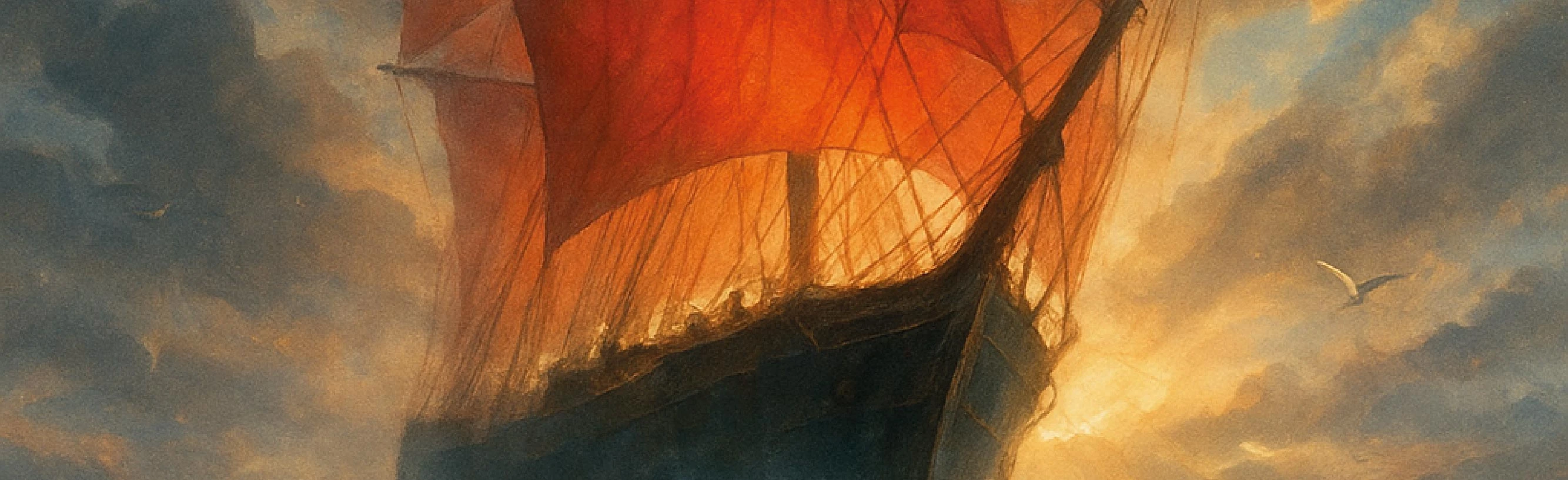 Постер Алые паруса