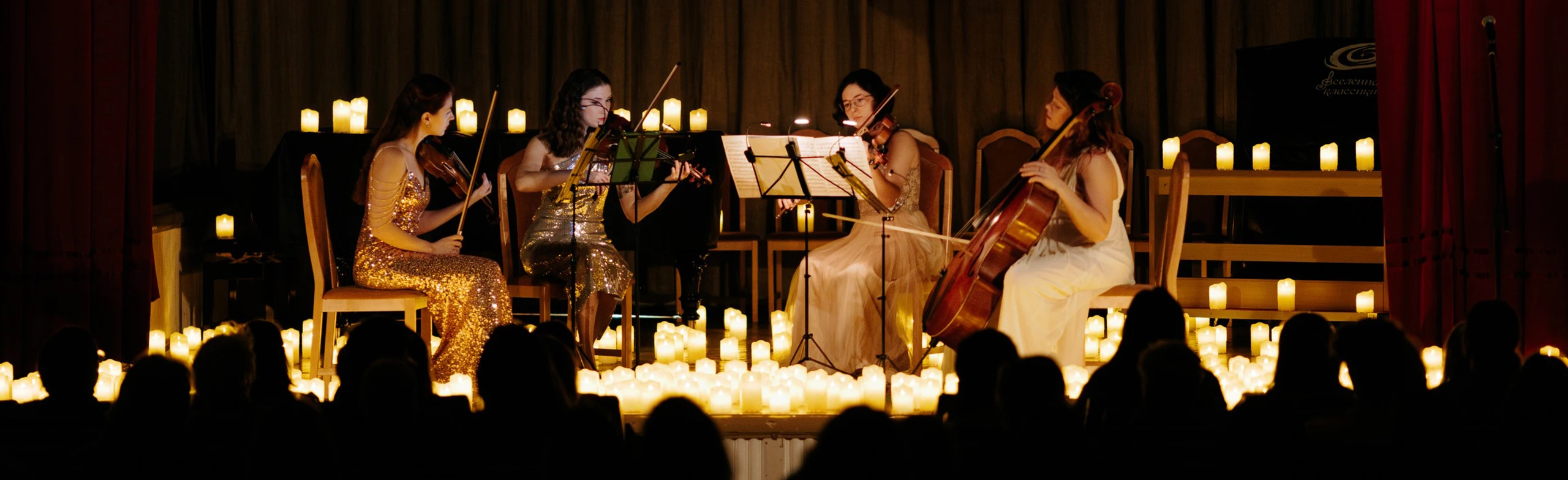 Постер Мировые Рок-Хиты при Свечах