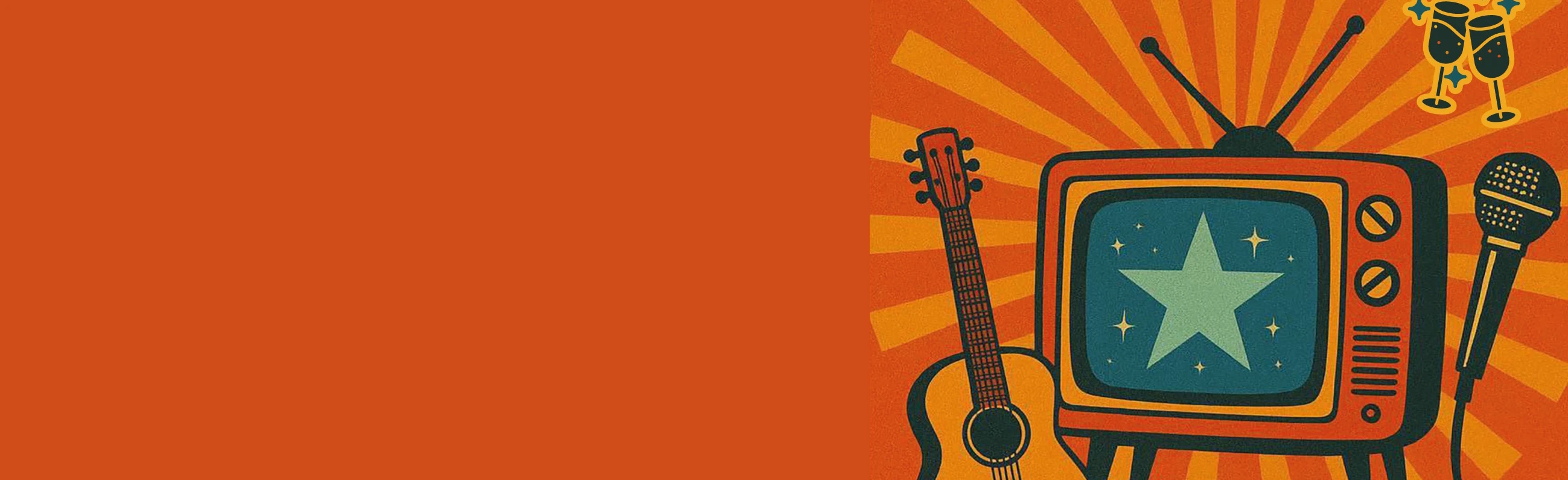 Постер Иммерсивный новогодний квартирник. Снимается Голубой Огонек