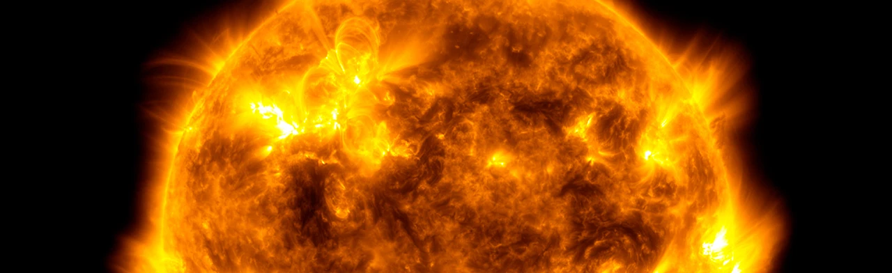 Постер Солнце и жизнь Земли в Мурманске